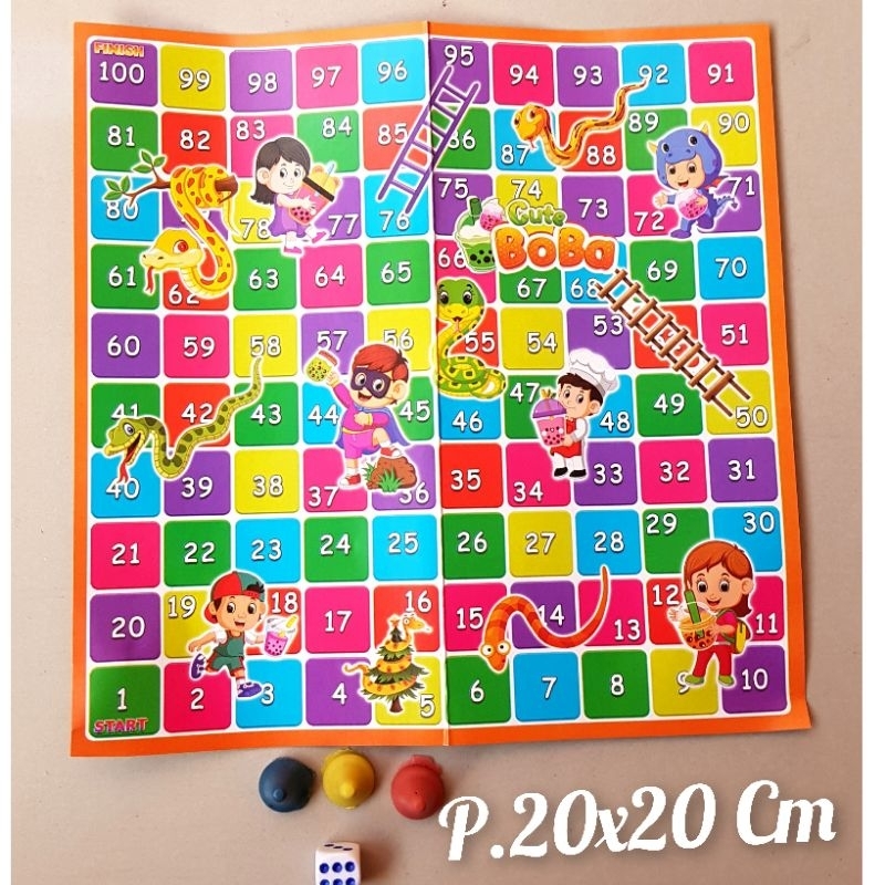 Mainan Ular Tangga,Mainan Jadul,Ular Tangga Murah