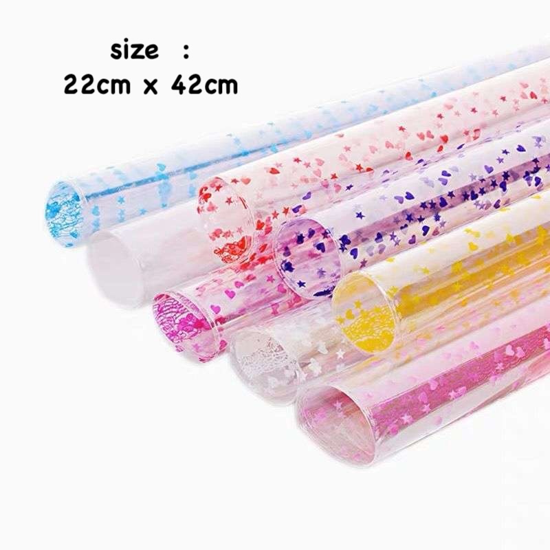 

plastik parcel plastik kado jadi parcell mini per 10 pcs 22cm x 42cm plastik jadi kantongan