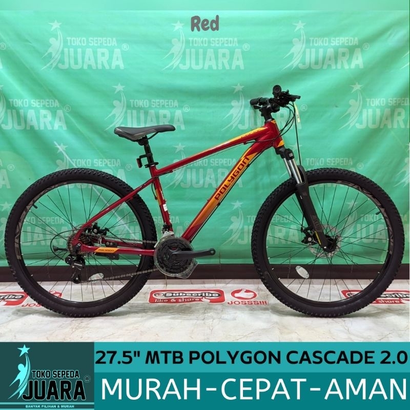 SEPEDA GUNUNG POLYGON CASCADE 2.0 MTB 27.5 INCH