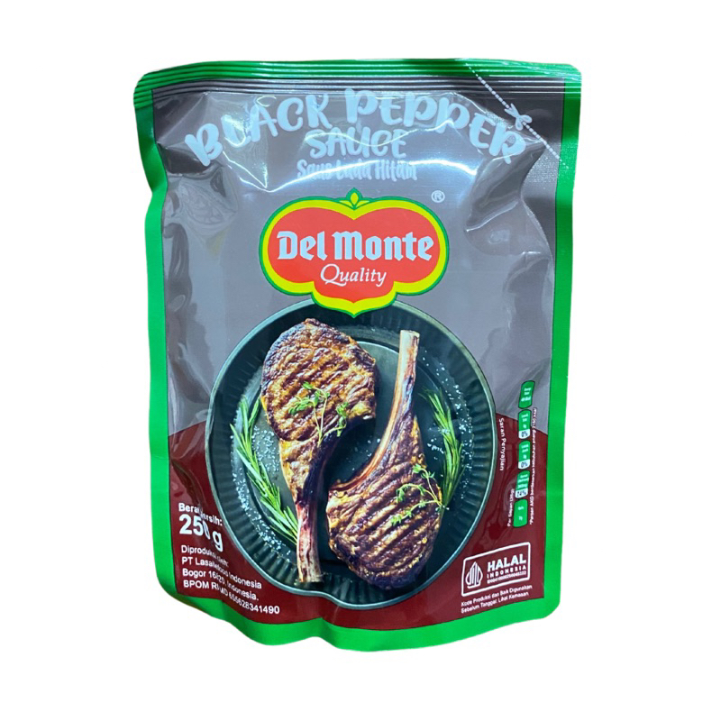 

DEL MONTE Sauce Black Pepper, BBQ