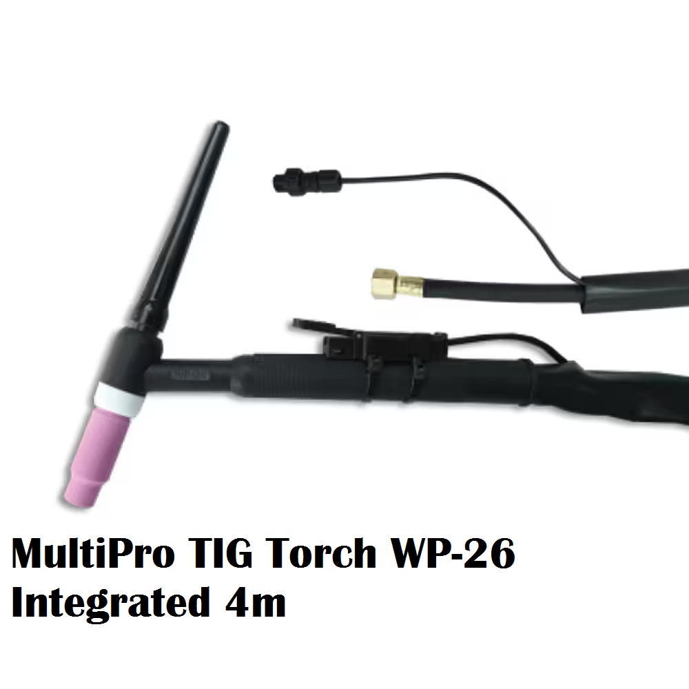 MultiPro TIG Torch WP-26 Integrated 4m / MultiPro TIG Torch WP-17 Euro Integrated 4m
