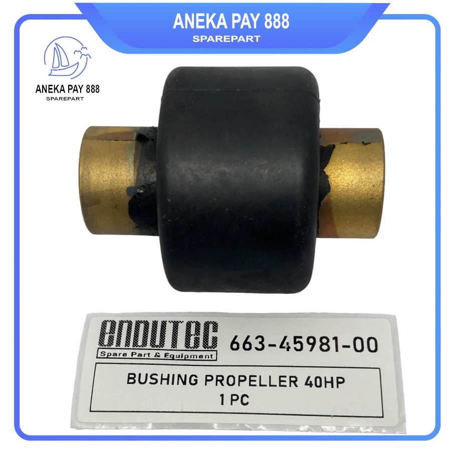 663-45981-00 KARET DAMPER PROPELLER 40PK JET SPAREPART MESIN TEMPEL OUTBOARD