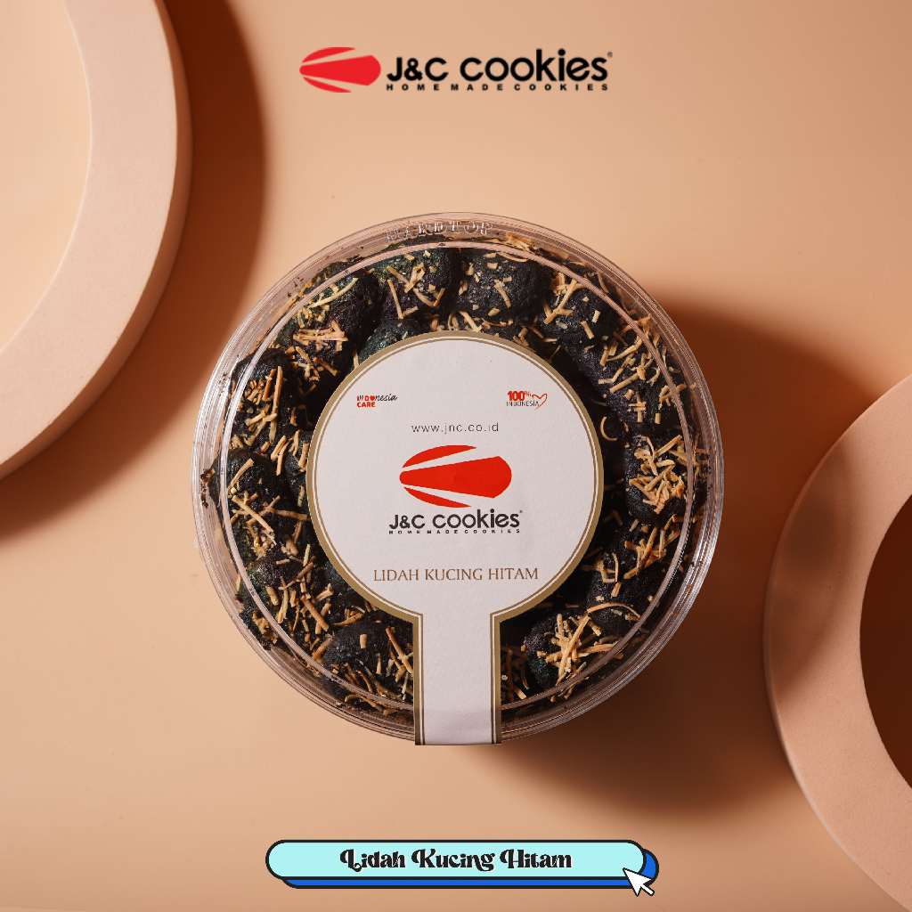 

J&C Cookies Reguler Lidah Kucing Hitam