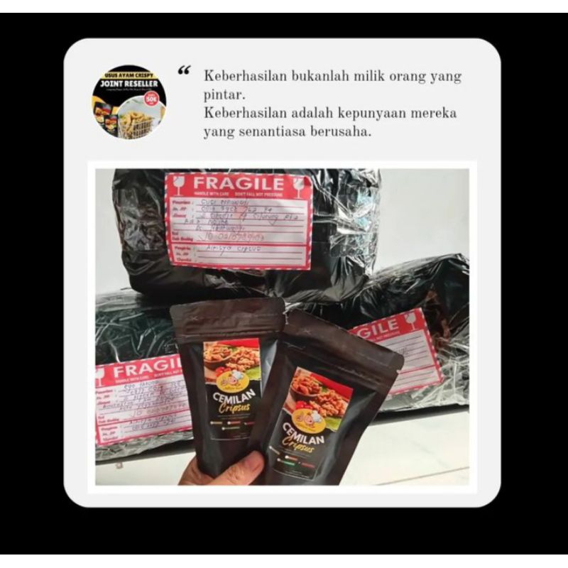 

satuan hanya 4k kripsus ( keripik usus ) berbagai varian rasa