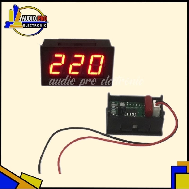 VOLTMETER AC 3DIGIT 0,56"