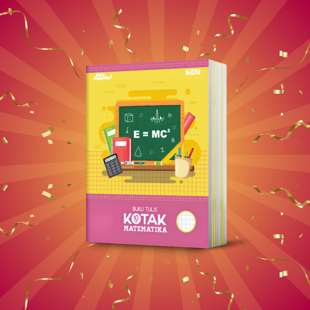 

Buku Tulis Sinar Dunia SIDU Kotak Besar SQ10 38 Lembar (1 Pack Isi 10 Buku)
