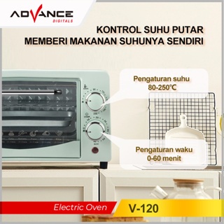 Advance Oven V-120 - Oven Mini - Oven Low Watt - Oven Murah - Oven Mini Murah - Oven Mini Advance -