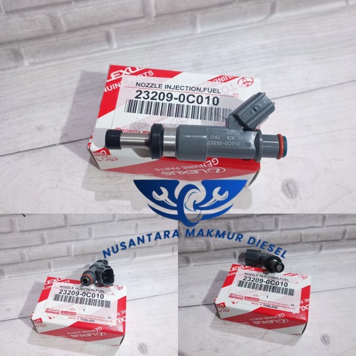 NOSEL NOZEL INJEKTOR INOVA BENSIN HILUX FORTUNER BENSIN 23209 0C010 23250 0C010 12HOLE
