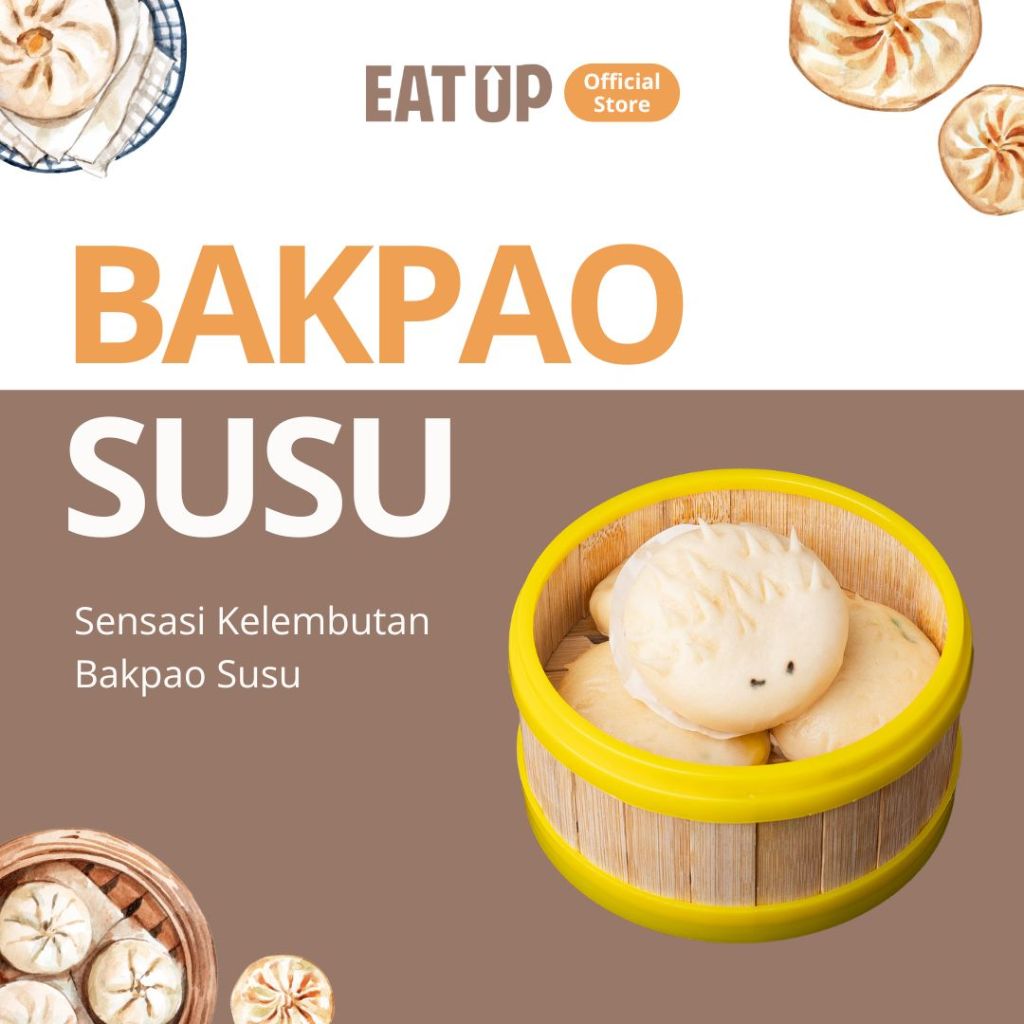 

Eat Up Dim Sum Premium Bakpao Susu Frozen