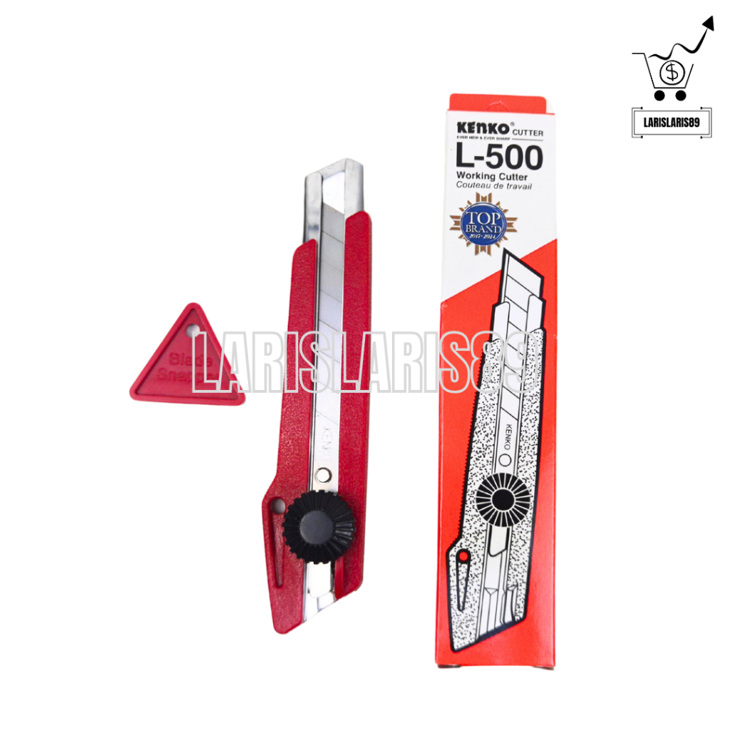 

Cutter Besar Kenko L-500 L500 - Pisau Kater Pemotong Kertas