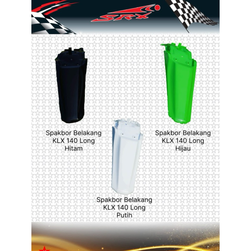 SPAKBOR BELAKANG KLX 140 SRX RACING