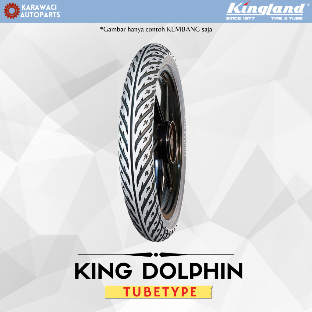 Ban Motor Kingland KING DOLPHIN Ring 14 TubeType ( 80/90-14 | 90/90-14 )