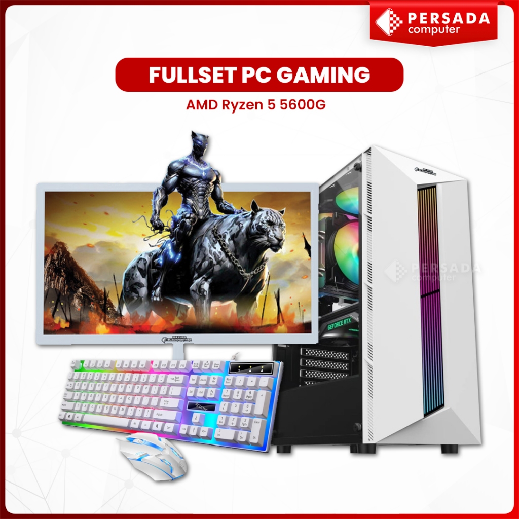PC Gaming Lengkap AMD Ryzen 5 5600G Mantaap Murah Berkualitas