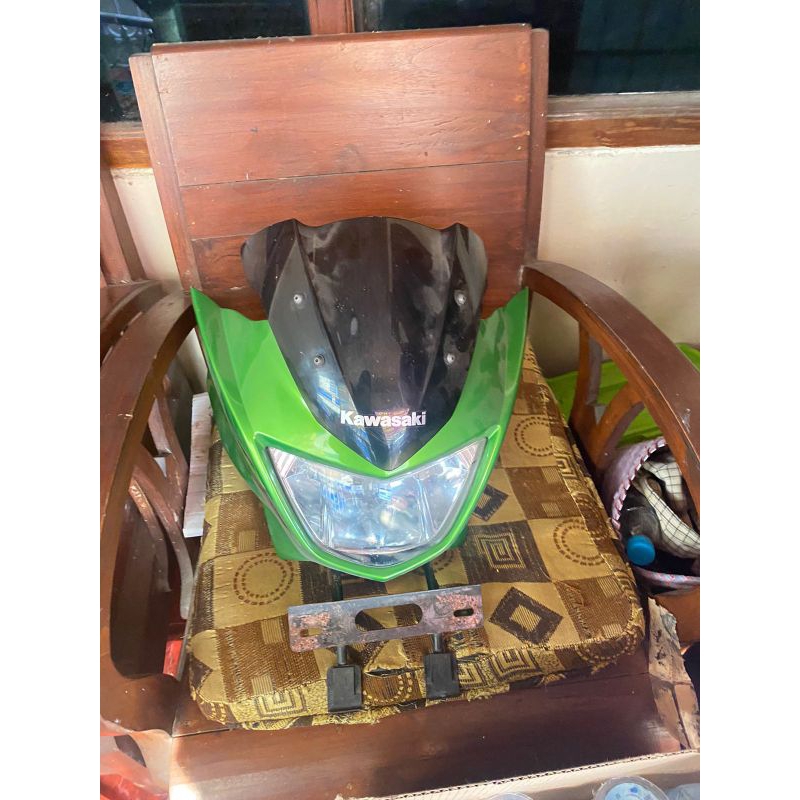 BATOK LAMPU+BERIKET NINJA RR ORIGINAL COPOTAN STRIP MASIH OR TINGGAL TEMPLOK