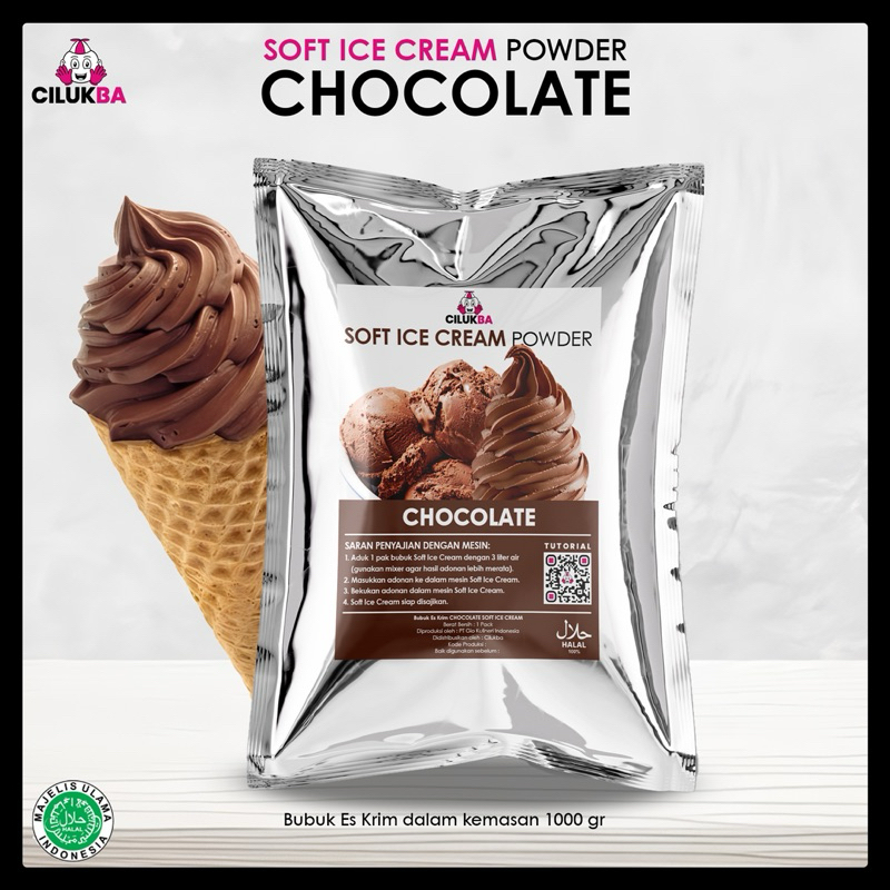 

Chocolate Soft Ice Cream Powder 1 kg