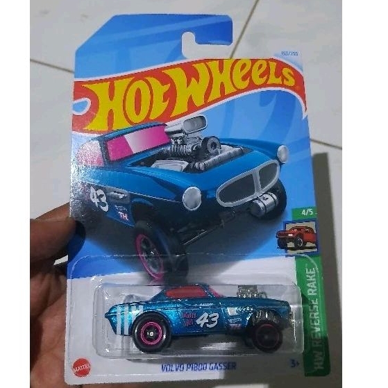HOT WHEELS VOLVO P1800 GASSER ( TH ) BAN KARET