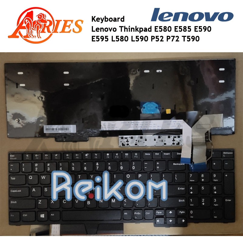 Keyboard Laptop Lenovo Thinkpad E580 E585 E590 E595 L580 L590 P52 P72 T590