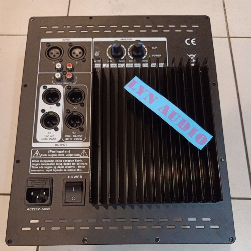 POWER KIT SUBWOOFER HT500 UKURAN 28X38 CM  1200  WATT