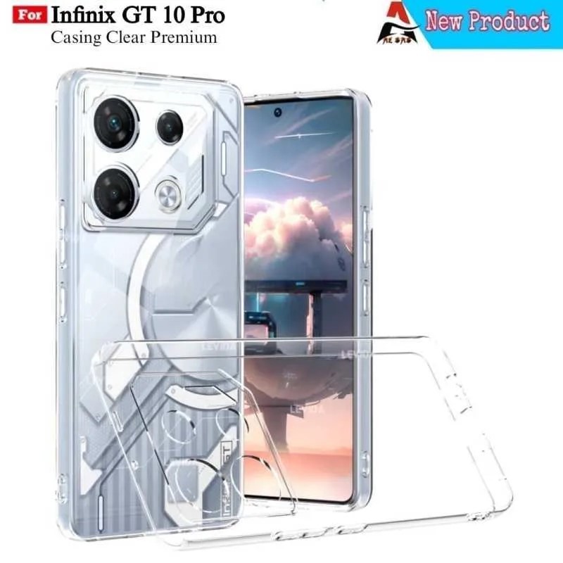 EllaStuff Bisa COD Case Infinix GT 10 Pro 5G Softcase CLEAR HD Casing Infinix GT 10 Pro 5G