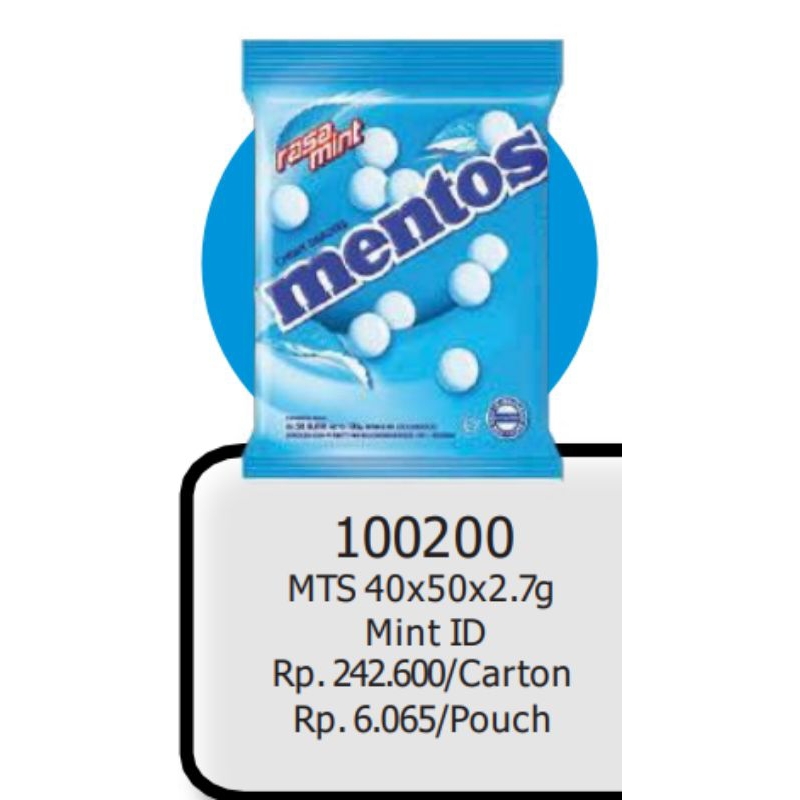 

MENTOS SAK MINT