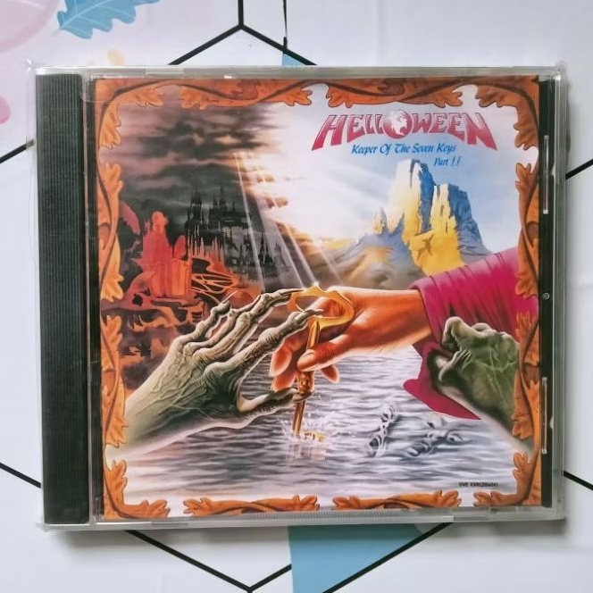 Kaset CD Second -Helloween "Keeper Of the Seven Keys, part 2"