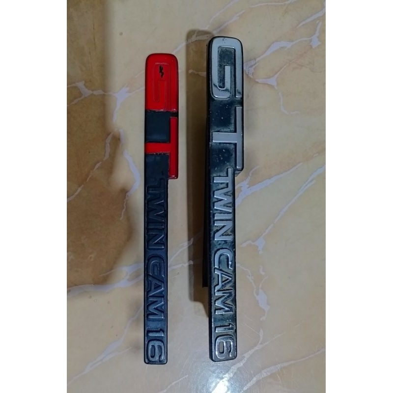 emblem Corolla twincam gti original