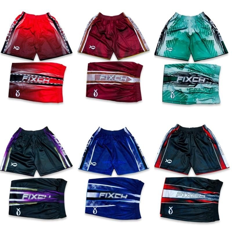 Celana Volly Celana Volli Kolor Voly Voli Volley Ball Full Printing Motif Fixch Pria Wanita Cowok Ce
