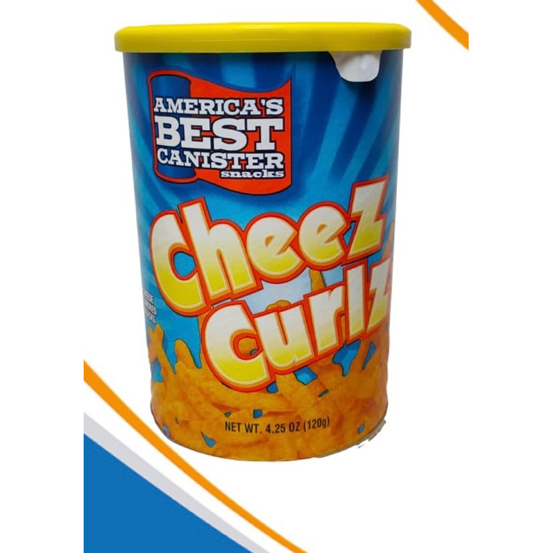 

Cheez curlz ABC 120gr - America's best canister snack jagung USA