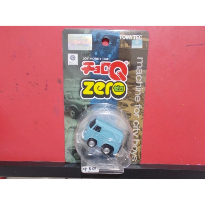 Diecast VW Takara Tomy Tomica Choro Q Volkswagen Combi T2 Van Biru