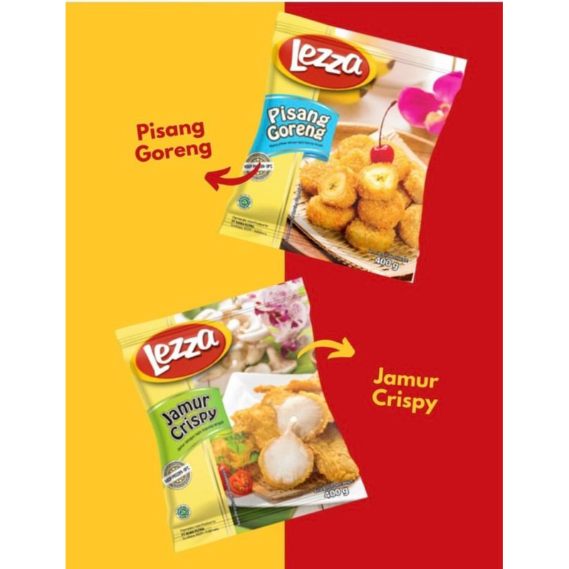 

Lezza Jamur Crispy dan Lezza Pisang Goreng