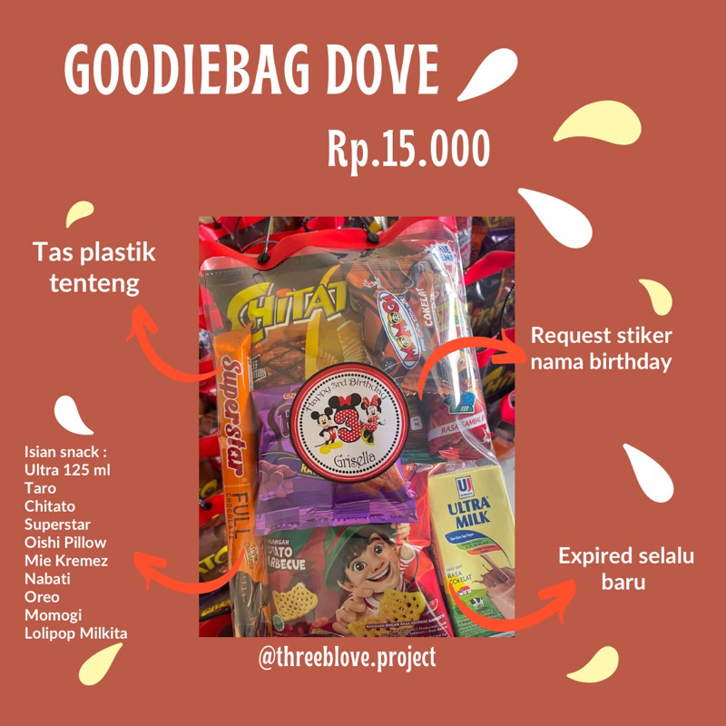 

Snack Ulang Tahun | Bingkisan Ulang Tahun | Goodie Bag Ulang Tahun