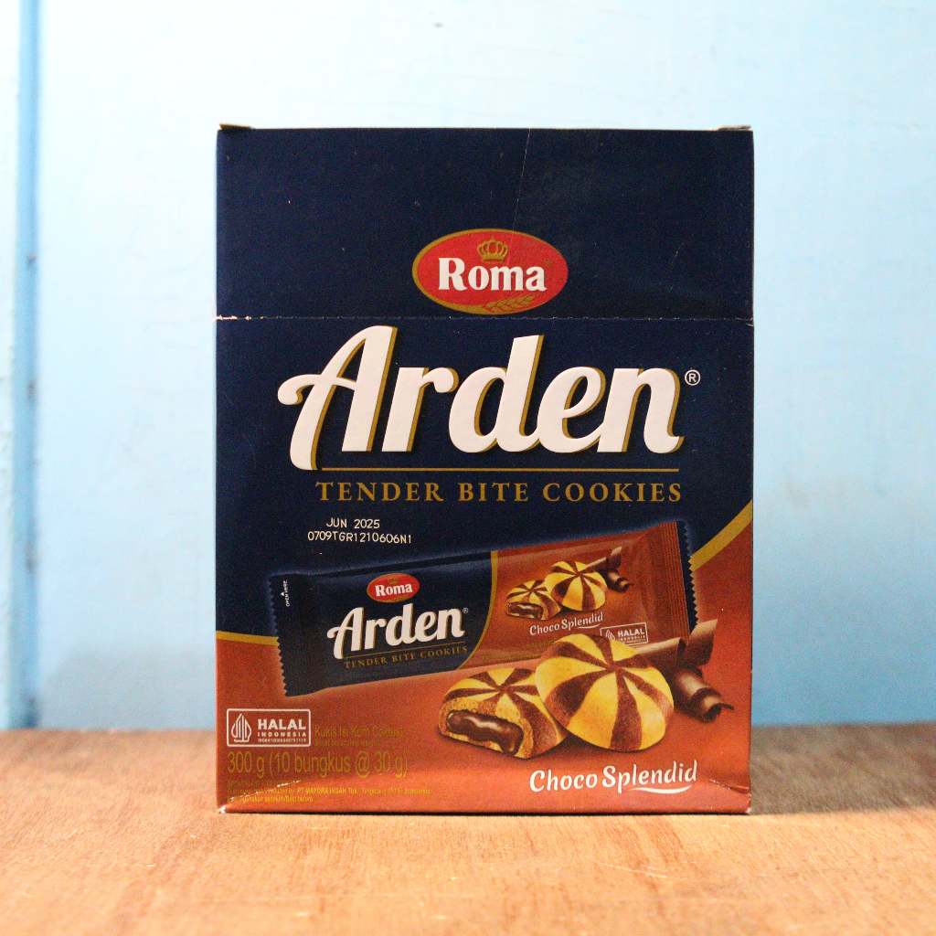 

Roma Arden Cookies 300 gr / Box (isi 10 pcs)