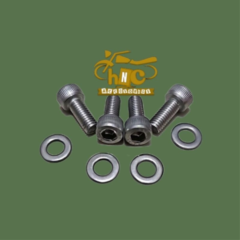 BAUT L STAINLESS VISOR BARONG TIGER REVO TIREV