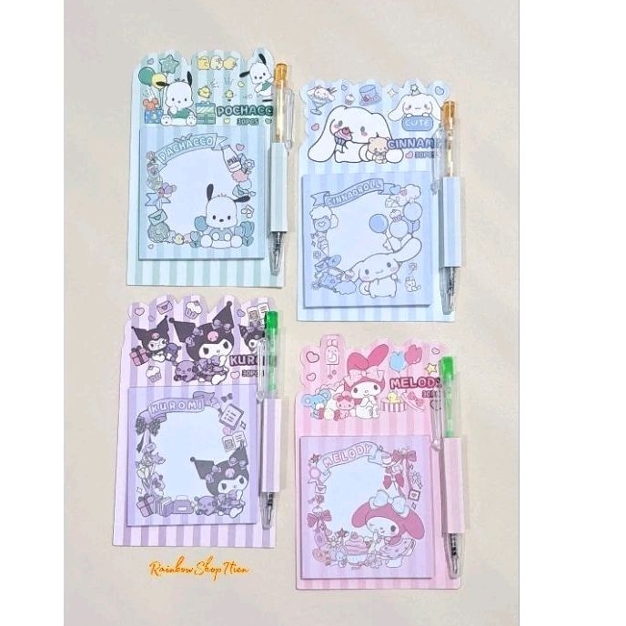 

Memo / Note mini + pen Sanrio (011)