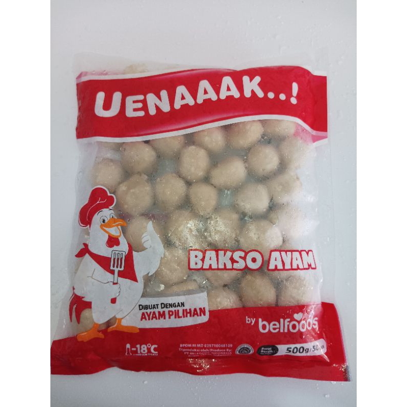 

BELFOODS UENAAAK BAKSO AYAM UMM 500GR