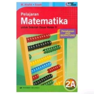 Buku Pelajaran Matematika SD Kelas 2A Erlangga