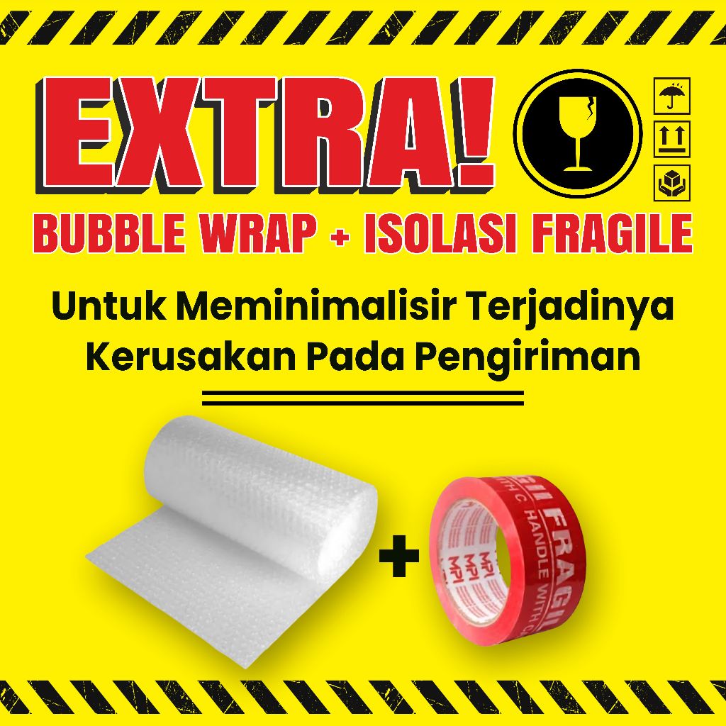 

Tambahan Bubble Wrap dan Isolasi Fragile | Peningkatan Packing untuk Mengurangi Risiko Kerusakan selama Pengiriman