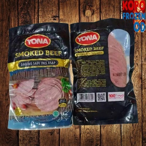 

Yona Smoked Beef isi 10pcs 250g