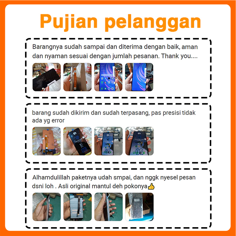 Naysila Naymila OriginalLcd For Oppo A17 / Oppo A57 / Oppo A17K / Oppo A77S / Oppo A77 Asli Ori Hp