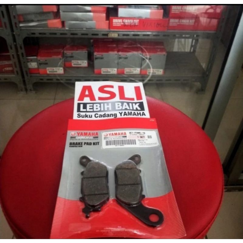 kampas rem dispad belakang nmax ori