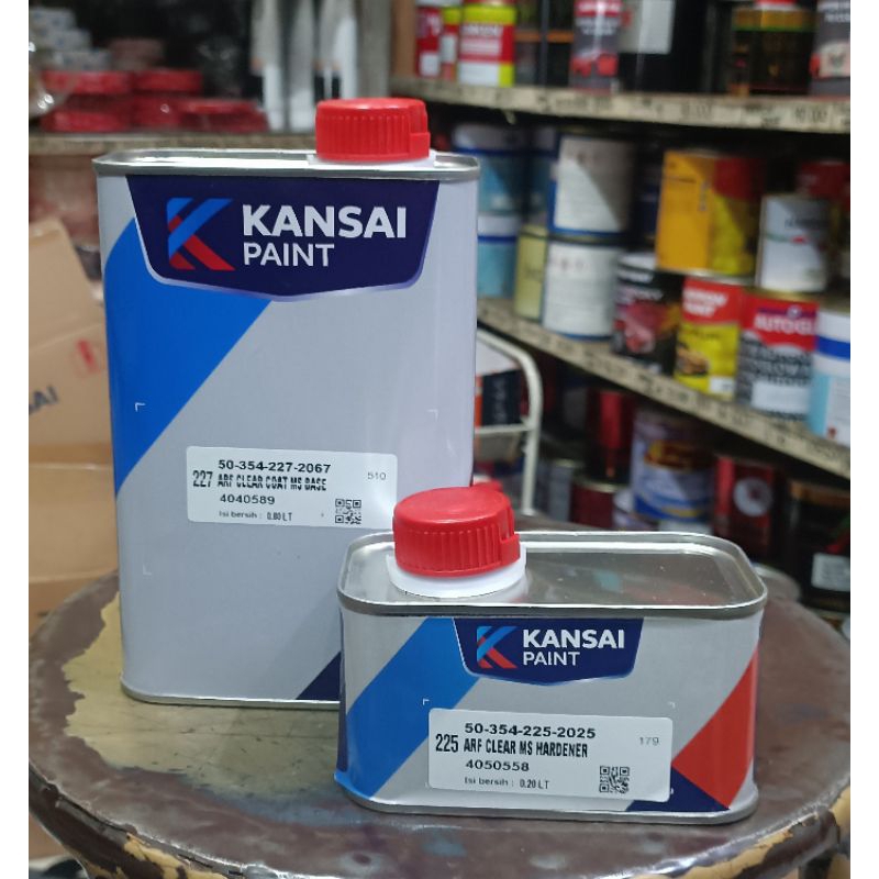 CLEAR PERNISH KANSAI 227 ARF CLEAR COAT MS BASE 4:1 | CAT MOBIL MOTOR