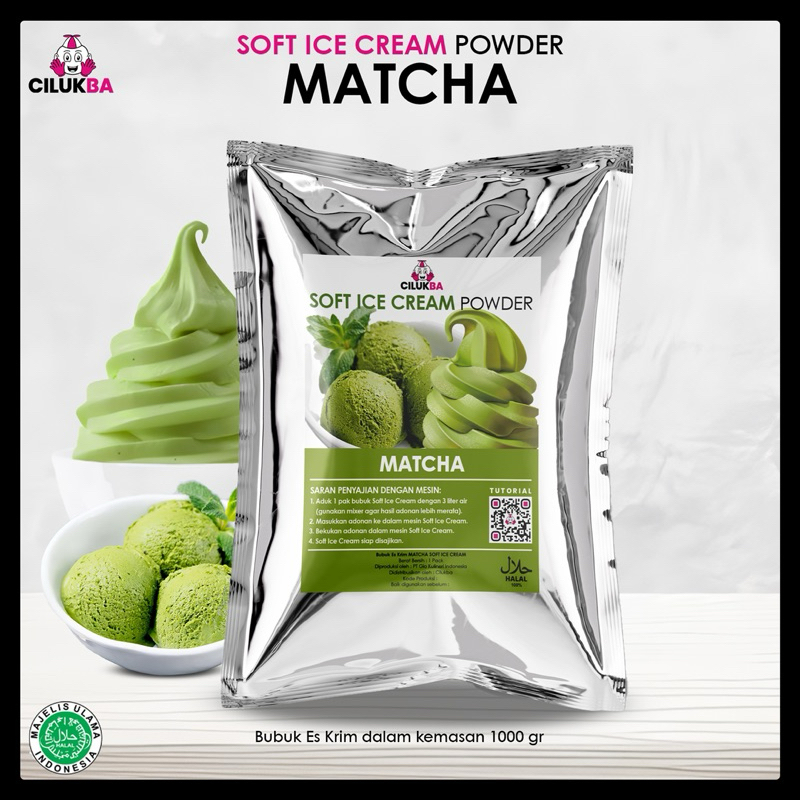 

Matcha Soft Ice Cream Powder 1 kg