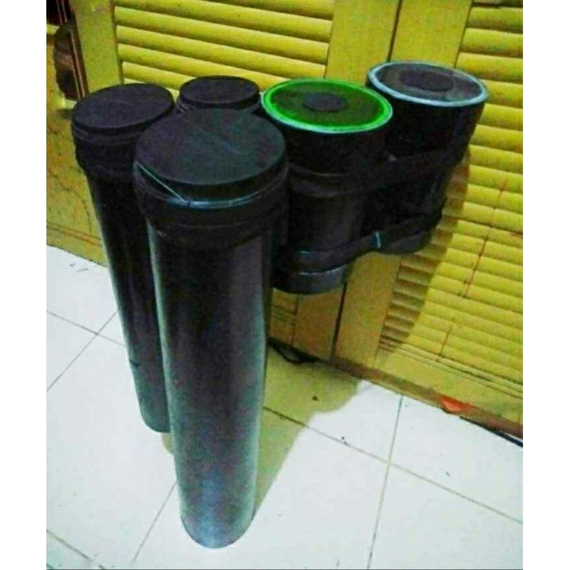 Gendang paralon 1 set isi 5
