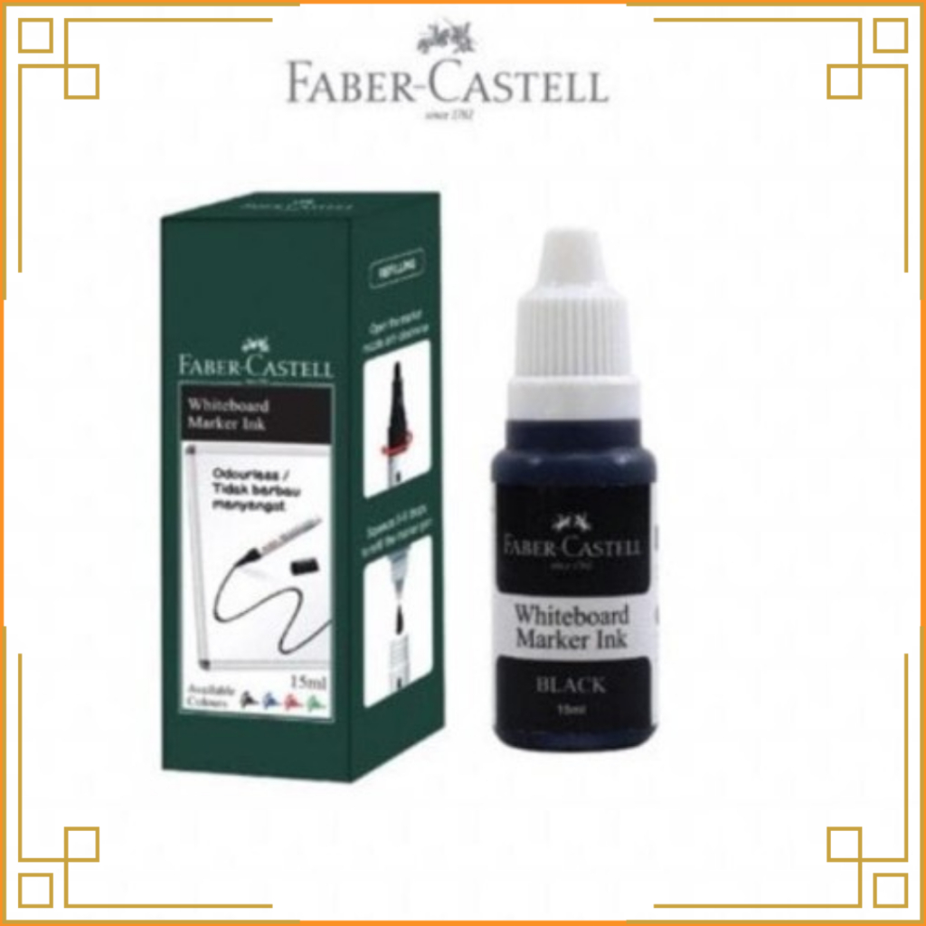 

FABER CASTELL Refill spidol whiteboard hitam 254799