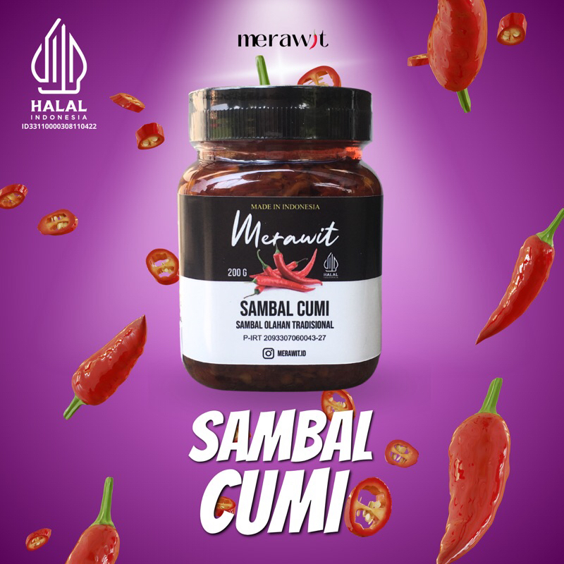 

Sambal Merawit - Sambal Cumi / Sambal Rumahan / Sambal Enak (Best Seller)