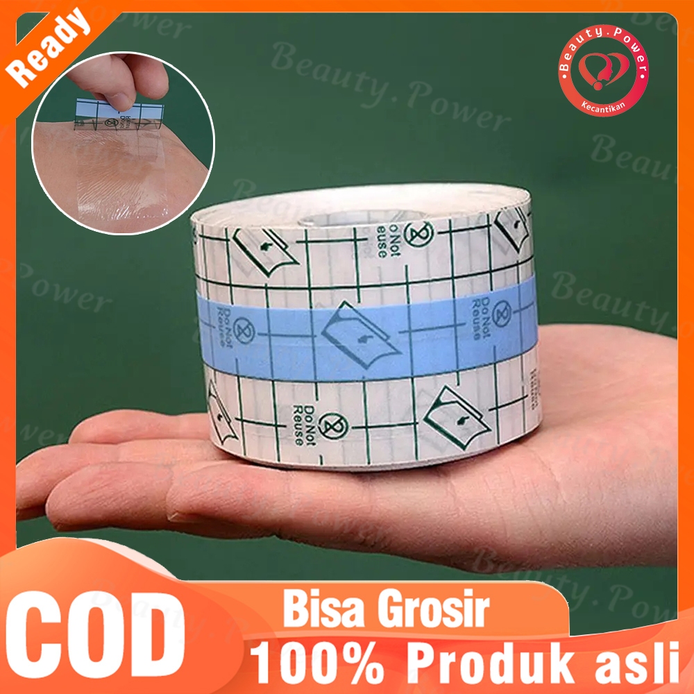 Tranparent Film Dressing Roll / Anti Luka Plester / Pita Medis Anti Air / Tahan Air Luka Plester