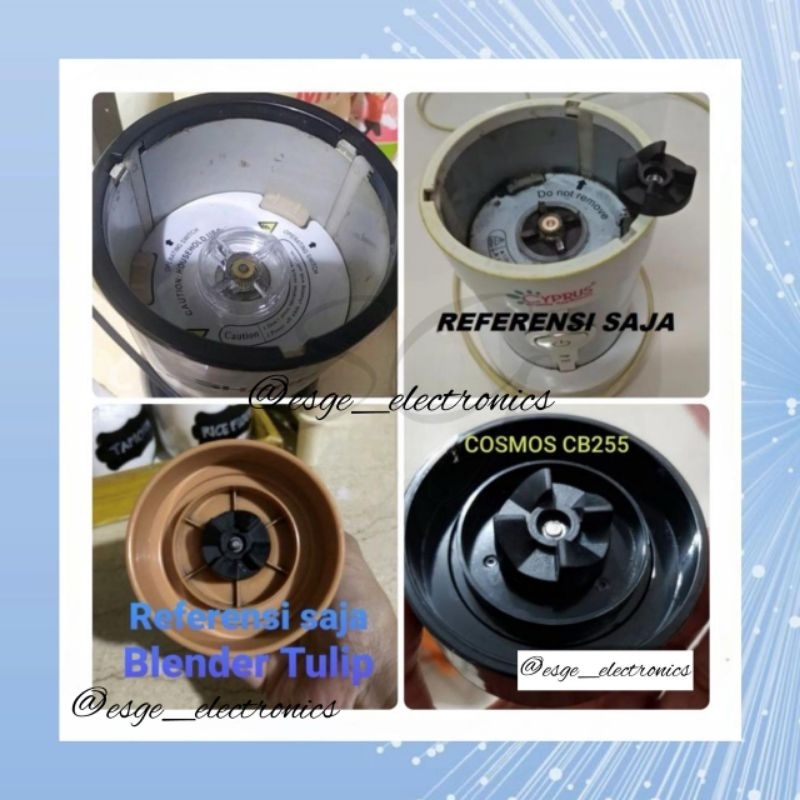 ORIGINAL GIGI KARET BLENDER SHARP GEAR KARET PISAU MOUNTING BLENDER SHARP GEAR KARET PISAU BLENDER S