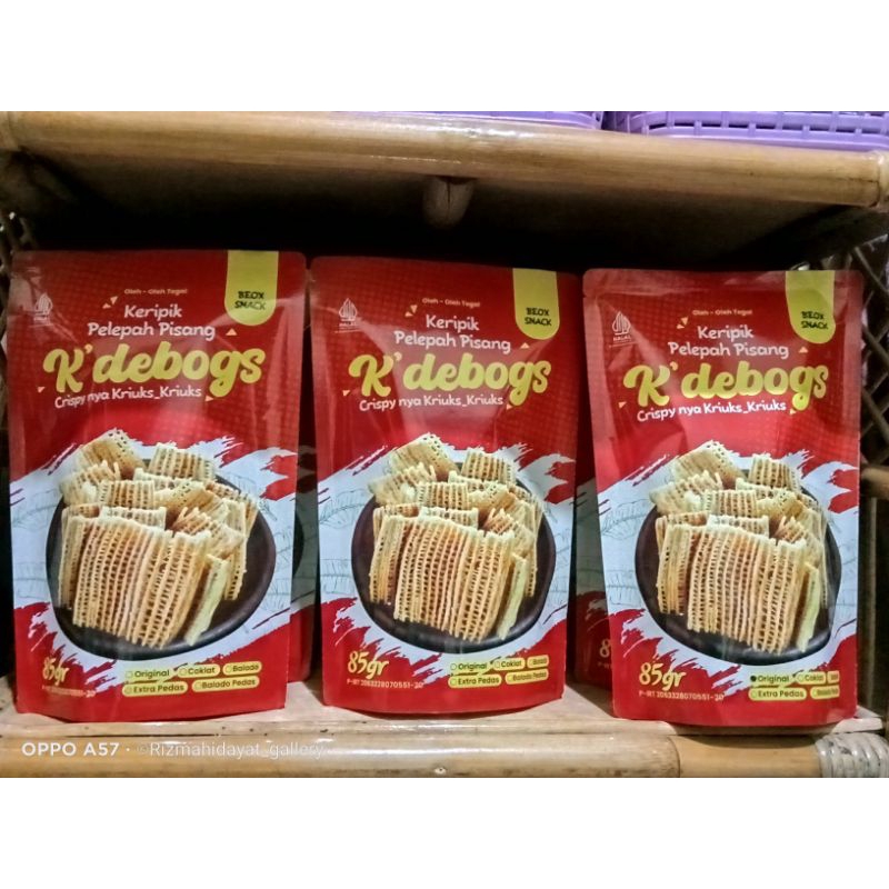 

Kripik pelepah pisang