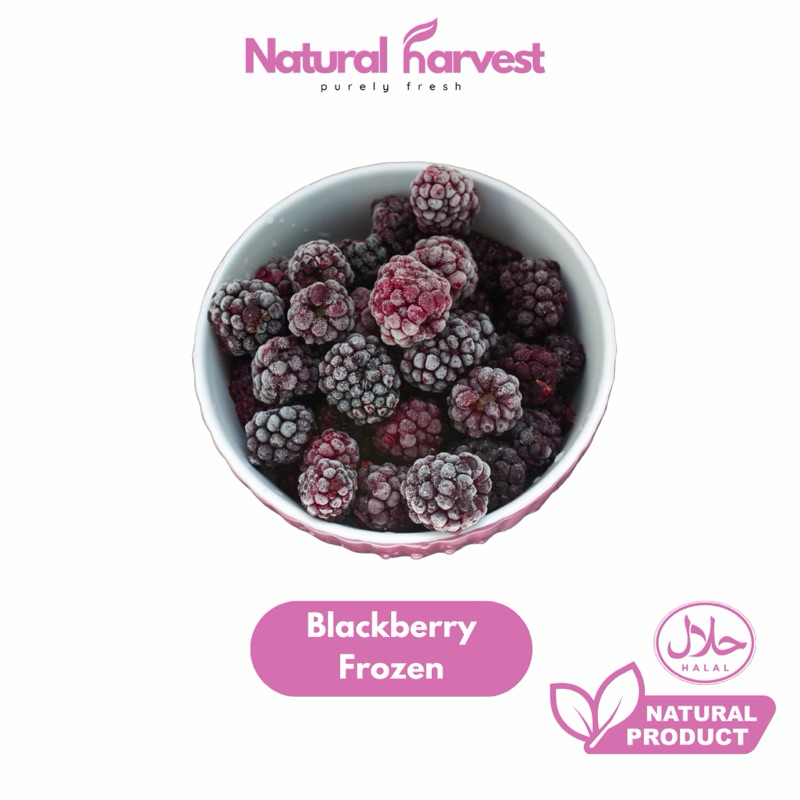 

Blackberry Frozen 500gr | NaturalHarvest!