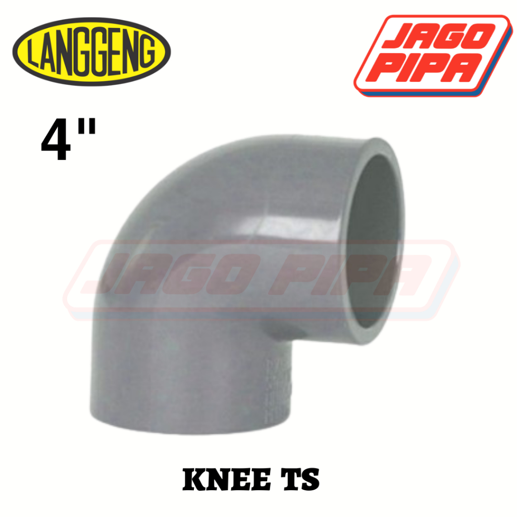 Langgeng Elbow AW 4 Inch Langgeng Knee / Keni TS Fitting PVC 4"
